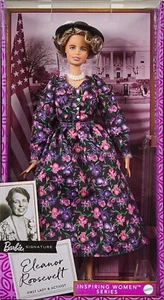 Eleanor Roosevelt First Lady Inspiring Women Series Barbie Signature Doll - Picture 1 of 1