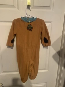 Scooby Doo Costume Child Toddler Size 2T Plush Bodysuit & Headpiece - Picture 1 of 24