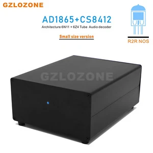 Decodificador de audio de arquitectura R2R AD1865 + CS8412 + 6N11 + 6Z4 NOS tubo DAC - Imagen 1 de 9
