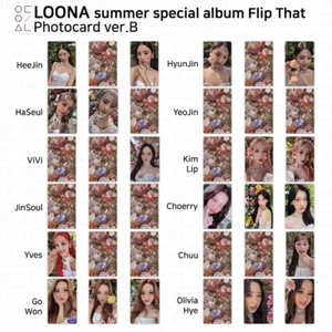 LOONA Sommer Special Album Flip That offizielle Fotokarte Ver. B KPOP K-POP - Bild 1 von 50