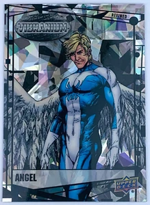 2015 UD Marvel Vibranium Refined Refractor #39 Angel Trading Card 68/99 NM/M - Picture 1 of 2