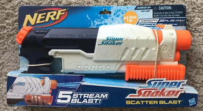 Pistola de agua Nerf Super Soaker Scatter Blast - NUEVA EN CAJA - Hasbro Summer Fun Foto 1 de 4