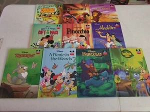 Disney's Wonderful World of Reading: Lot of 10 Book in Good Condition NICE - Picture 1 of 1