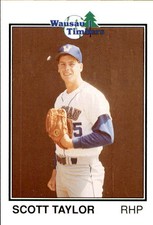 1989 Wausau Timbers Grand Slam #11 Scott Taylor Arkansas City Kansas KS Card