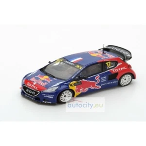 Spark Models PEUGEOT 208 - WINNER WORLD RX OF GERMANY 2015 - DAVY JEANNY S5195 - Imagen 1 de 4