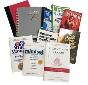 Lot of 10 Business Leadership Management Marketing Book MIX - Picture 1 of 4