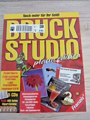 Franzi's Druck-Studio Platin Edition in OVP - Bild 1 von 4