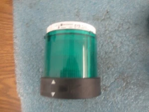 Telemecanique: XVB-C33 Green Indicator Stack Light Cover w/ Bulb. Used Pull  - Picture 1 of 3