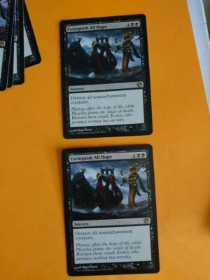 Extinguish all hope x2  rare sorcery JOURNEY INTO NYX . Magic The Gathering Card - Image 1 of 3