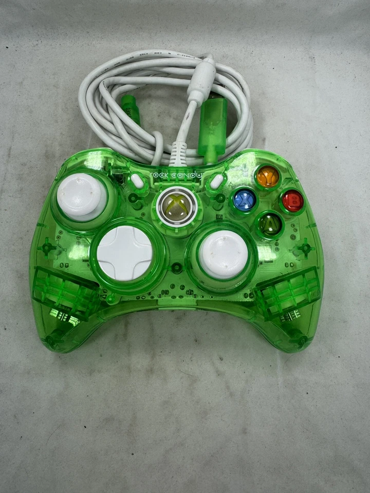 Lime Green PDP Rock Candy Microsoft XBOX 360 Wired Controller - Image 1 of 4