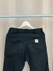 Carhartt Simple Work Pants Men's Size 30X32 Trousers Casual Black