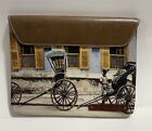 Nappa Dori Handcrated Tablet Sleeve Rickshaw Design Leather And Canvas 10.5X8