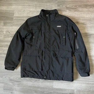 Wantdo Youth 10/12 Black Insulated Winter Coat Outdoor Puffer Jacket Fleece Line - Picture 1 of 12