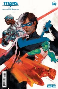 TITANES #6 (2023)- 1:25 VARIANTE CARTULINA GERALD PAREL - MUNDO BESTIA - AMANECER DE DC - Imagen 1 de 1