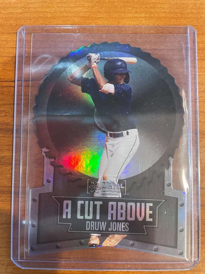 2022 Skybox Metal Universe A Cut Above SP Druw Jones RC #ACA-6 - Image 1 of 1