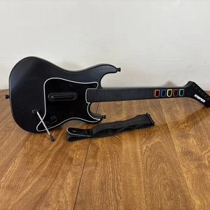 Guitarra Inalámbrica Guitar Hero Kramer Striker Rojo Octano PS2 Con Correa SIN DONGLE - Imagen 1 de 16