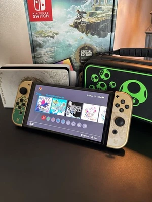 Nintendo Switch (OLED Model) HEG-001 The Legend of Zelda: Tears of the... - Image 1 of 4