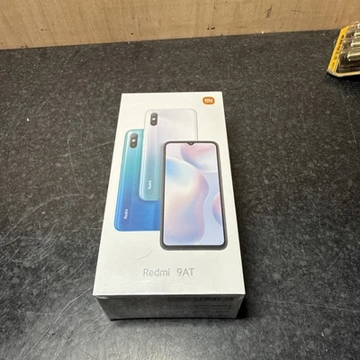 Redmi 9AT Smartphone 32GB, Granite Gray Brand New Sealed - Image 1 of 3