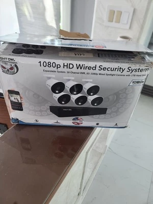 Night Owl 1080p HD Wired Security System 16 Channel DVR Wired DP216-6L1 - Image 1 of 4