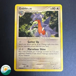 2007 Pokémon Mysterious Treasures | Gabite LV.32 | Non Holo | #48/123 - Picture 1 of 2