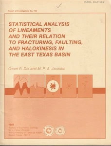 Statistical Analysis of Lineaments and Their Relation to Fracturing, Faulting, - Imagen 1 de 1