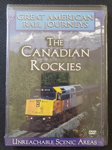 Great American Rail Journeys: The Canadian Rockies DVD - Brand New & Sealed - Foto 1 di 2