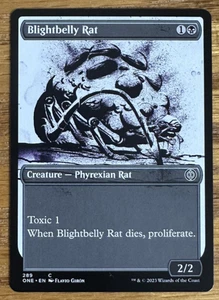 MTG Phyrexia: All Will Be One, Blightbelly Rat - Picture 1 of 1
