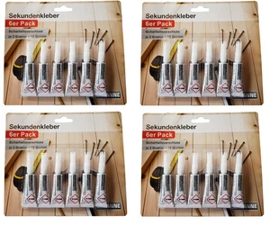 24 x Sekundenkleber EXTRA STARK Alleskleber Schnellkleber universal 100g/7,05€ - Bild 1 von 1