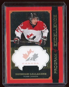 2013-14 The Cup Programme of Excellence Proof Card #POEBG Brendan Gallagher - Picture 1 of 2