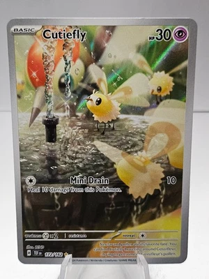 Cutiefly 172/162SV05: Temporal Forces Holo Illustration Rare - Image 1 of 2