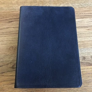 The Ryrie Study Bible KJV 1978 Marina Militare Spagnola Pelle Legata Moody Lettera Rossa - Foto 1 di 15