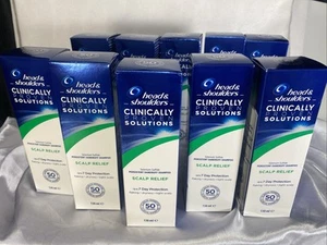 10x Head & Shoulders Scalp Relief Shampoo 7 Day Dandruff Protect -130 ml RARE - Picture 1 of 15