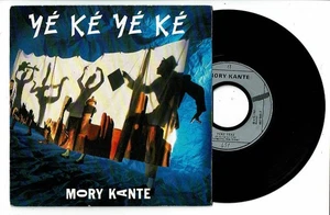 Mory KANTE Vinyle 45 tours YEKE YE KE - AKWABA BEACH -BARCLAY 887048-7 TBE = NM - Picture 1 of 2