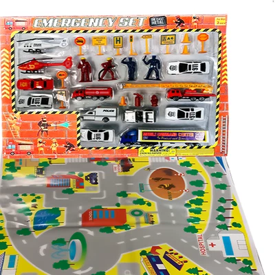 Juego de Emergencia con Mapa de Escenario, Juego Multicolor Juguete para Niños Foto 1 de 4