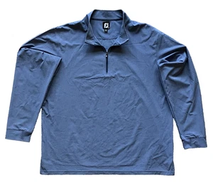 FootJoy 1/4 Zip Pullover Herren XL Tonal Print Midlayer Mid South Club Pinehurst - Bild 1 von 12