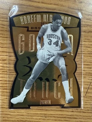 💎2011-12 Fleer Retro Golden Touch HAKEEM OLAJUWON Inserto Houston Rockets #5💎 Foto 1 de 2