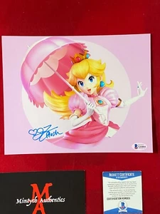 JEN TAYLOR AUTOGRAPHED SIGNED 8X10 PHOTO! PRINCESS PEACH! MARIO! BECKETT COA! - Picture 1 of 1