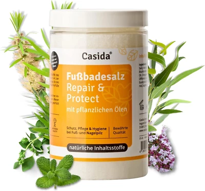 Casida® Fußbadesalz Repair & Protect - Schutz, Pflege & Hygiene Bei Fußpilz & Na