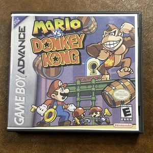 Mario Vs Donkey Kong - Game Boy Advance GBA Case Only - Picture 1 of 5