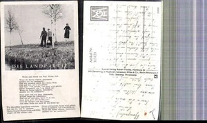 313121,Liedkarte Die Landpartie v. Prof. Herms Niel Text - Picture 1 of 1