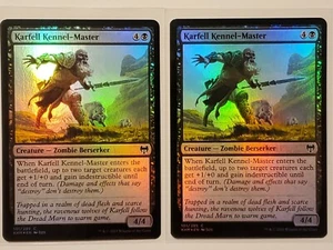 Karfell Kennel-Master x2 - NM - FOIL- COMMON [Kaldheim] MTG - Picture 1 of 1