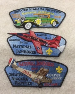 Set Of (3) - Greater Niagara Frontier Council - 2005 National Jamboree - Picture 1 of 2