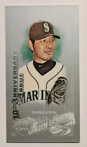 2015 Topps Allen & Ginter X Hisashi Iwakuma #49 MINI SILVER PARALLEL - Picture 1 of 2