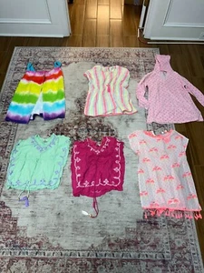 Various Girls Poncho/Swim Covers/Rope Different Brands and Color in Great Shape! - Picture 1 of 51