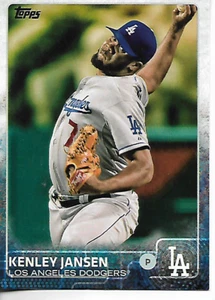 2015 Topps Series 2 Kenley Jansen Card - Picture 1 of 1