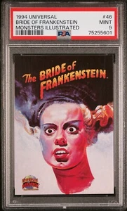1994 Universal Monsters #46 Bride of Frankenstein PSA 9 Mint - Bild 1 von 2