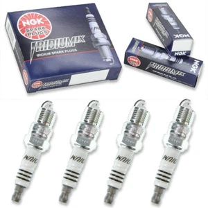 4pcs Mercruiser 165 224 cid NGK Iridium IX Spark Plugs Stern Drive 4 Cyl wx - Picture 1 of 5
