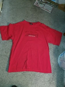 T-SHIRT;S;LOGO;"MELBOURNE AUSTRALIA; THICK 'T'- Nicely Embroidered;Sharp!,Nice! - Picture 1 of 6