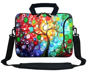 Estuche con funda de neopreno para portátil de 13,3" con mango de bolsillo y correa de transporte 3128 - Imagen 1 de 3