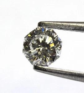 Certificado GIA .51ct SI2 F Suelto Octogonal Diamante Estate De Colección Natural - Imagen 1 de 7